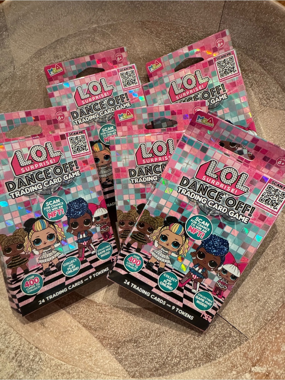 L.O.L. Surprise! Dance Off! Trading Card Game - Pink & Teal